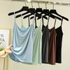Primavera e Verão Modal Sling Feminino Sem Mangas Roupa Interna Slim-fit Emagrecimento Base Camisa Fina Top Cor Sólida Colete Tamanho Grande