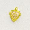 Color que retiene la serie Princesa accesorios de oro antiguo colgante goteando aceite amor Puente del Arcoíris lazo de amor accesorios de joyería diy