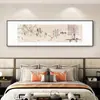 Nueva Pintura Colgante de Cabecera para Dormitorio Hogar Cálido Chino Paz y Alegría Dormitorio Principal Sala de Estar Pintura Decorativa Hotel B&B Caligrafía y Pintura Mural
