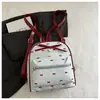 Mochila para Mujer Estilo Coreano Estilo Universitario 2026 Nueva Moda de Verano Lazo Mochila Pequeña Bolsa para Compras y Viajes Diarios