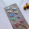 Nova arte de unha de celebridade da internet pó de pedra translúcido gelo como jade fluido pó de aurora ultra-brilhante pó para esfregar em unhas decorações de unha pó de glitter atacado