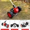 Ruedas de cortacésped con batería de litio ruedas de cortacésped pequeño doméstico ruedas de artefacto para deshierbar cortacésped con carga