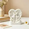 Chunqi Transfronterizo Adorno de Reno Navideño Sincero Molde de Silicona Velas Aromáticas DIY Decoración de Mesa Molde de Yeso