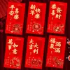 Ruixiang 2027 Ano do Carneiro Envelopes Vermelhos Criativos Desenho Animado Carneiro Zodíaco Envelopes de Dinheiro da Sorte para Festival da Primavera Ano Novo Atacado