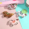 Desenho Fofo Gatinho Pelúcia Pingente Boneca Acessórios para Cabeça Broche Bolsa Sapato Acessórios Acessórios de Joalheria Atacado
