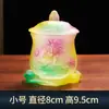 Copa de Vidrio para Ofrenda de Agua para Buda, Copa de Agua Bendita para Buda, Copa de Ofrenda para Guanyin, Copa de Buda, Copa de Agua Pura, Copa de Tributo