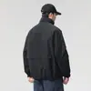 Chaqueta de algodón cálida a prueba de viento con cuello alto estilo retro americano para hombre, nuevo modelo de invierno 2026, corte holgado, engrosada, resistente al frío, chaqueta de trabajo, moderna