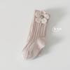 Meia-calça infantil grande elástica leggings para meninas classe A primavera e outono meia-calça para bebês flor fofa roupa externa meia-calça