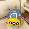 Nueva Mochila Escolar de Jardín de Niños para Niños y Niñas, Mochila Linda de Excavadora, Ligera, Reducción de Peso, Coche, Mochila Escolar para Niños