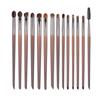14 Sombra Sombra Brush terno Animal Hair Portátil Super Soft Luz Fina Delineador Delineador de Lã Eye Simi Pincel de Maquiagem Cangzhou