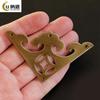 Suministro Directo de Fábrica Pieza de Flor Triangular de Bronce Latón Antiguo para Puerta de Armario Chino Caja de Madera Accesorios Decorativos Protector de Esquina