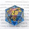 Fábrica Directa Cabello Liso Nuevo 35mmD20 Sacudir Dados de Longan Kesulu Runner Dungeons and Dragons Juego de Mesa 6