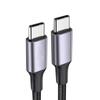 Cabo de Dados para Celular de Carregamento Rápido 60W100W Cabo Trançado de Liga de Alumínio Adequado para Apple 15 16 17