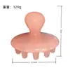 Pente Massajador de Disco de Resina de Cera de Abelha Sem Sândalo para Massagem no Couro Cabeludo, Abdômen, Barriga, Ombro, Pescoço - Escova Massageadora de Pontos de Acupuntura e Meridianos