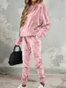 Traje casual de manga larga para mujer, nuevo, de terciopelo, transfronterizo europeo y americano, para Otoño/Invierno 2026, Amazon