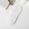Calcetines para Mujer Calcetines de Barco Sin Algodón Sin Talón Antideslizantes Verano Finos Invisibles de Boca Baja Cuatro Estaciones Deportivos Calcetines Desodorantes