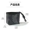 Bolsa Popular Transfronteriza para Limpiar Bolas de Golf, Bolsa de Limpieza Portátil y Desmontable, Funda para Bolas de Golf de Tela de Buceo Fácil de Limpiar