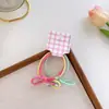Paquete de 3 Gomas para el Cabello Básicas de Moño de Mariposa para Niñas, Diademas Sencillas, Cuerdas Elásticas para el Cabello, Sujetadores de Cola de Caballo, Anillos Elásticos de Alta Elasticidad para el Cabello