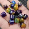 Ouro verde azul contas antigas jade contas soltas cor amarela combinando quartzo rocha jade estrada Lutong pulseira colar joias contas