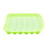 Molde de silicone para salsicha, caixa de salsicha de milho para comida de bebê com tampa para assar salsicha de presunto cozido no vapor em estoque no atacado