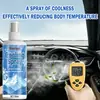 Kineshinexkineshinex Spray Refrescante para Carro para o Verão, Resfriamento Rápido no Carro com Gelo Seco para Resfriamento Instantâneo