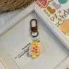 Chaveiro Criativo de Picolé com Padrão de Frutas, Estilo Doce e Feminino, Brinquedo de Comida Realista, Pingente para Bolsa Pequena, Mesmo Estilo para Melhores Amigas