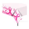 Zb233 Fita Rosa Fluxo da Lua Guanai Peito Feminino Pe Toalha de Mesa 130*220cm Festa Uma Mesa