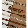 Cuerda de cintura tejida con cuentas bohemia para mujer, estilo étnico, empalme con falda, cinturón adelgazante versátil casual con borlas, moderno