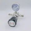 Válvula Reductora de Presión de Acero Inoxidable Resistente a la Corrosión por Cloruro de Hidrógeno de Alta Presión Regulador de Presión de Gas para Cilindro de Oxígeno Nitrógeno Argón Helio Amoníaco Shanghái