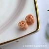 Capullos de Flores de Muguete Prensados Rosas, Multicolor con Agujeros Rectos, Pendientes, Pasadores para el Cabello Hanfu, Accesorios de Joyería DIY