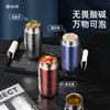 25 Tazas Nuevas de Titanio Puro para Mujer de Aspecto Elegante, Doble Pared, Aisladas al Vacío, Taza para Separar Té y Agua, Taza para Té Estofado, Taza de Agua Conveniente
