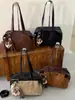 Elegante bolso tote estilo coreano para mujer, nuevo modelo 2026, gran capacidad, chic y lujoso, diseño de patchwork, bolso de hombro y bolso de axila