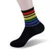 Meias da moda studentesca meias de algodão versáteis meias esportivas masculinas de cano médio atacado meias de cano médio masculinas e femininas para outono e inverno meias desodorantes