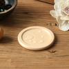 Juego de posavasos japoneses de nogal negro, tapete aislante de madera, posavasos creativos de madera para platillo de té, 6 piezas, tapete de haya