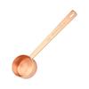 Colher de Café Ouro Rosa Aço Inoxidável 30ML Colher de Medida Colher de Medida de Cozinha Colher de Medida para Leite em Pó 15ML Colher para Pó de Fruta em estoque
