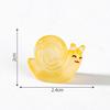 Transfronterizo Nuevo Luminoso Pequeño Caracol Jardinería Paisajismo DIY Decoraciones Accesorios Micro-paisaje Miniatura Mini Pequeños Adornos