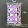 8/tarjeta horquilla pequeña biselada de lazo estilo ballet dulce clip lateral para el pelo trenzado de niña tocado horquilla rota lindo