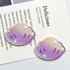 Accesorios de Serie Oceánica Creativa de Acrílico Grande Delfín Estrella de Mar Broche Pin para el Cabello DIY Pegatina para Refrigerador