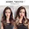 Peruca colorida mulheres cabelos longos lisa mesmo patch destaca uma peça de extensão de cabelo primavera orelha coloração cabelo cacheado