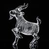 Cristal 12 Zodiaco Rata Buey Tigre Conejo Dragón Serpiente Caballo Oveja Mono Pollo Perro Cerdo Manualidades para la sala de estar Adornos decorativos del zodiaco