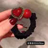 Nova Coleção Coreana de Scrunchies Plissados de Renda com um Toque de Luxo, Acessório de Prendedor de Cabelo Simples e Moderno com um Toque de Elegância