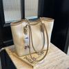 2025 Nuevo Bolso de Hombro Elegante de Moda Bolso de Mujer Todo Combinable Bolso Tote de Trabajo Bolso Tote de Axila