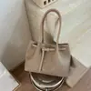 Bolsa de ombro retrô da moda para mulheres, novo estilo outono e inverno de 2026, bolsa tote de grande capacidade, bolsa de ombro simples
