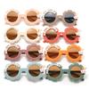 Girasol Creativo Arcoíris Letra Colorido Comercio Exterior Caliente en stock Gafas de Sol para Niños Gafas de Sol