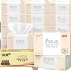 Papel de Seda para el Hogar Jierou Paquete Grande Servilletas 3 Capas 140 Hojas 18 Paquetes Aroma Floral Paquete Económico Caja para Mayoristas