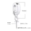 Plata de ley s925 accesorios DIY cierre universal cierre de perla soporte para chupete soporte vacío conector de collar cierre de colgante cierre de pinza