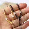 Cordón para Colgante de Calcedonia Hecho a Mano de Alta Calidad, Cordón para Collar de Cuerda de Maíz, Cordón para Colgante de Jade, Cordón para Accesorio DIY
