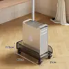 Suporte com Rodas para Gabinete de Computador de Uso Doméstico, Rack de Armazenamento Móvel para Mesa, Prateleira Organizadora Multifuncional para Borda de Mesa de Estação de Trabalho