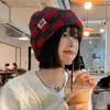 Chapéu de Lã com Circunferência de Cabeça Grande para Mulheres no Oeste de Sichuan, Novo Estilo 2026, Gorro Quente para Outono e Inverno, Estilo Slouchy que Faz o Rosto Parecer Menor, Gorro de Tricô