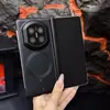 Adecuado para funda de teléfono sin marco con pintura metálica para Huawei MateX7, funda protectora magnética anti-caídas X6 para MateX6, MagicV5
